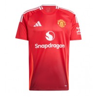 Camiseta Manchester United Alejandro Garnacho #17 Primera Equipación Replica 2024-25 mangas cortas